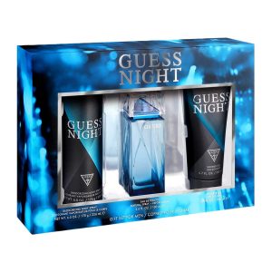 Guess Night Estuche 3 Piezas Hombre EDT 100ml + Gel de duchal 200ml + desodorante 226ml