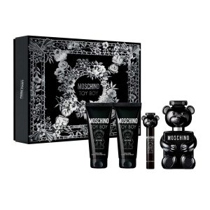 Moschino Toy Boy Estuche 4 Piezas Hombre EDP 100ml + Bath & Shower Gel 100ml + After Shave Balm 100ml + Miniatura 10ml