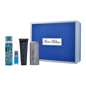 Paris Hilton Estuche 4 Piezas Hombre EDT 100ml + Gel de Baño 90ml + Desodorante + Miniatura 10ml