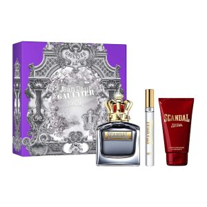 Scandal Estuche 3 Piezas Hombre EDT 100ml + Shower Gel 75ml + Miniatura 10ml