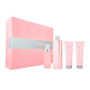 Perry 18 SET4 Piezas Dama EDP 100ml + Crema P/ Manos 57gr + Body Mist 118ml + Mini 7.5ml