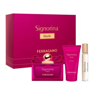 Signorina Ribelle Estuche 3 Piezas Dama EDP 100ml + Body Lotion 50ml + Miniatura 15ml